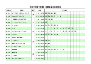 Ｈ31.1期　申込確認表のサムネイル